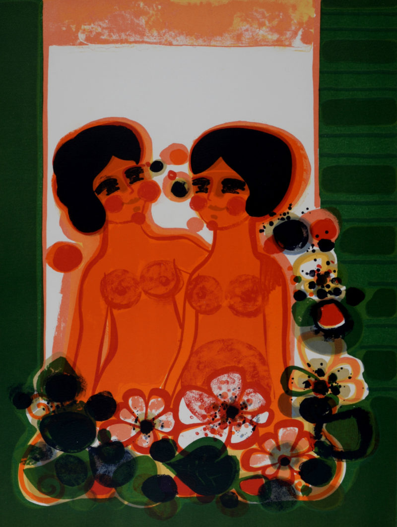 Frédéric Menguy - Au balcon, Les Angéliques, 1975 - Image 3