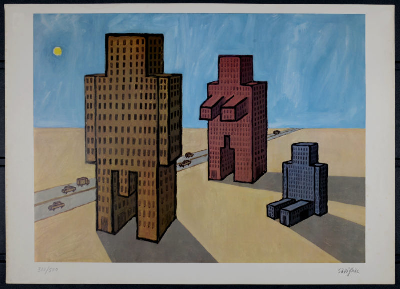 Raymond Savignac - Les grands ensembles, 1971 – Image 2