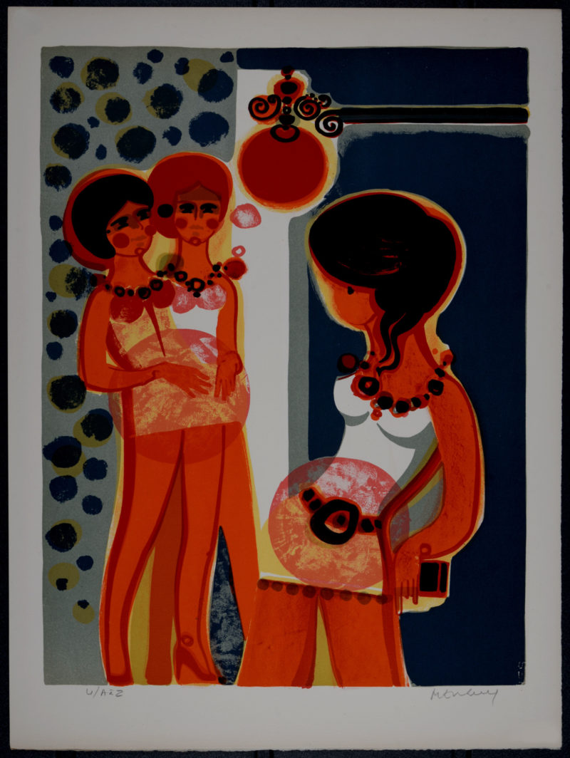 Frédéric Menguy - Les Filles, Les Angéliques, 1975 - Image 2