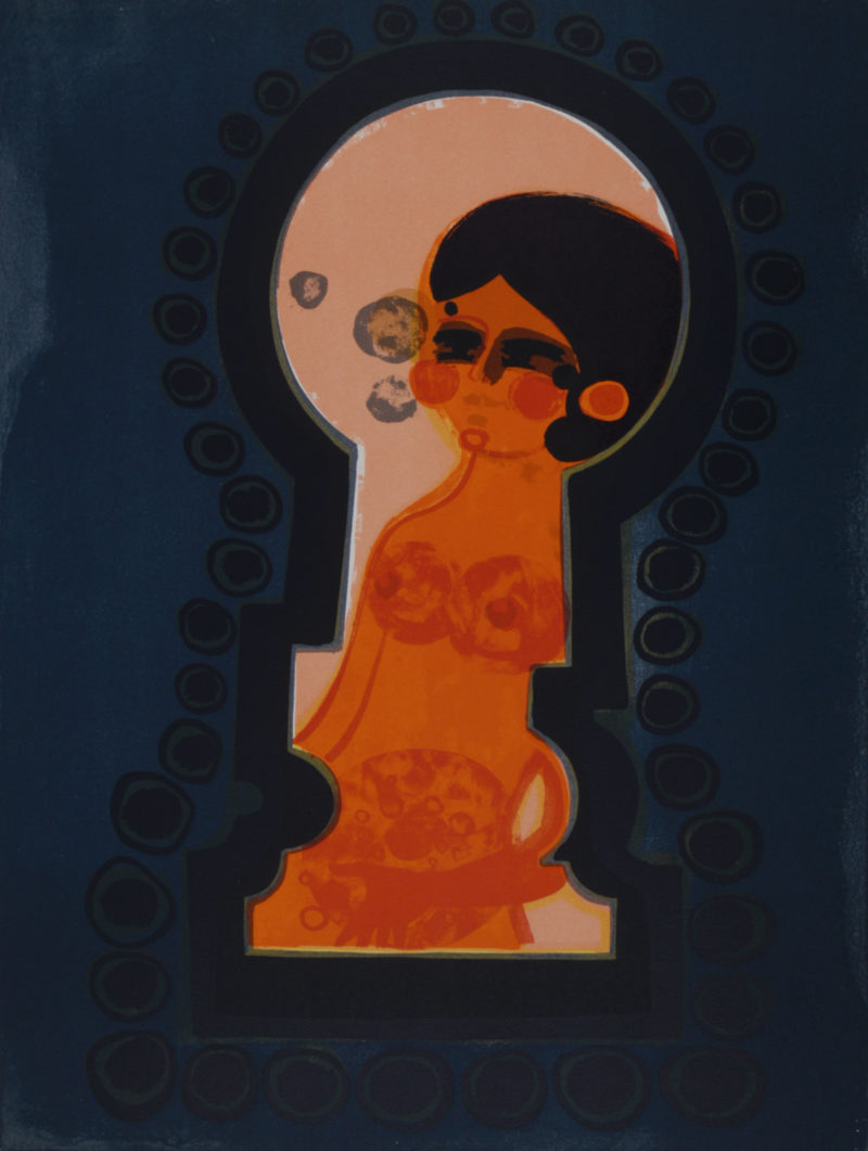 Frédéric Menguy - La serrure, Les Angéliques, 1975 - Image 3