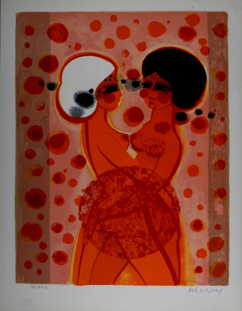 Frédéric Menguy - L'Etreinte, Les Angéliques, 1975