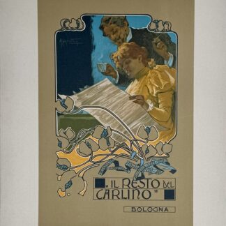 Adolfo Hohenstein - Il Resto del Carlino, 1914