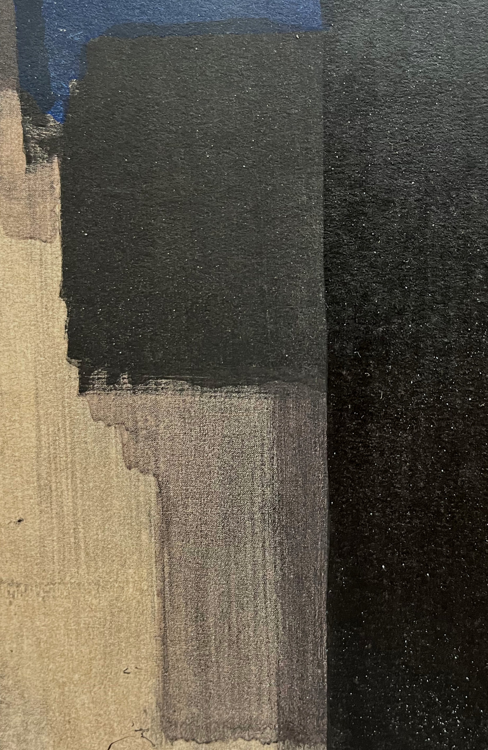 Pierre Soulages - Peinture, 1956 - Encadré ! – Image 5