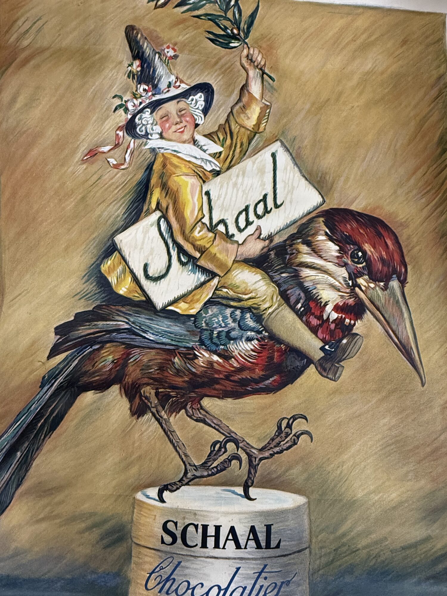 Abel Faivre : Schaal, Chocolatier, 1920