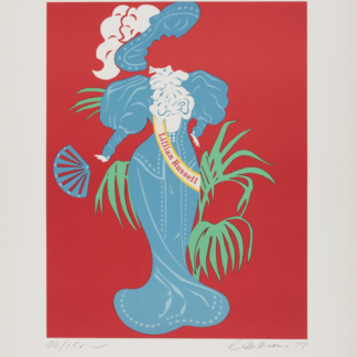 Robert Indiana - Lillian Russell, 1977 - Hand-signed
