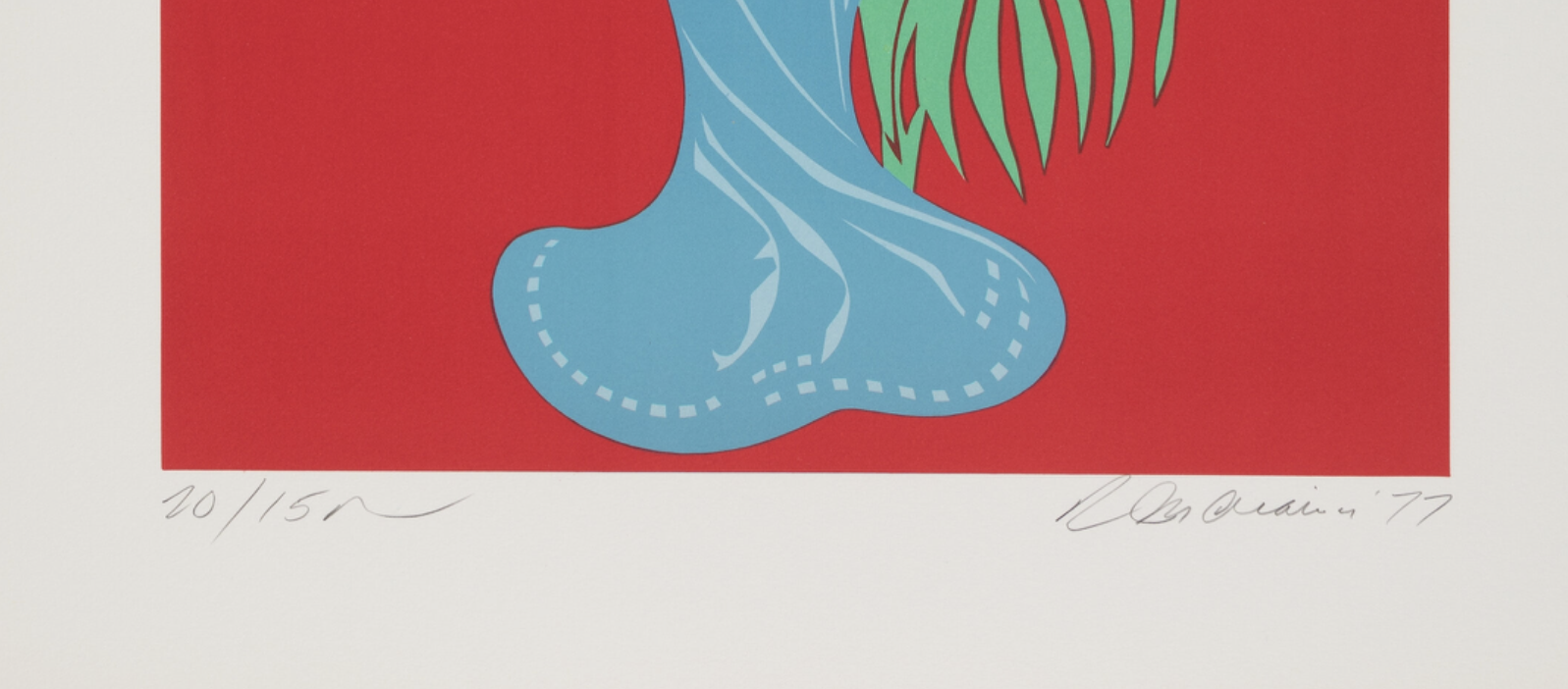 Robert Indiana - Lillian Russell, 1977 - Hand-signed - Image 5