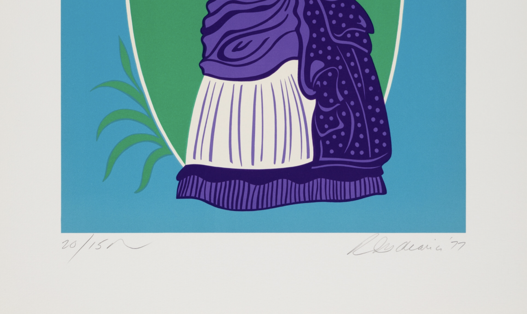 Robert Indiana - Anne, 1977 - Hand-signed - Image 4