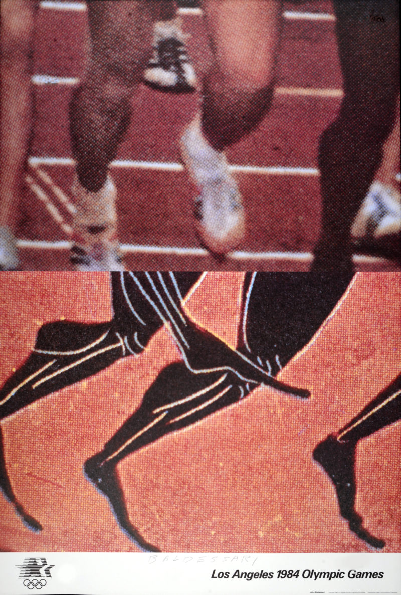 John Baldessari : Los Angeles Olympic 1984 - Signée à la main
