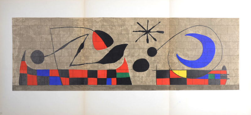 Joan Miro : Abstract Composition #1, 1961 (Copie)