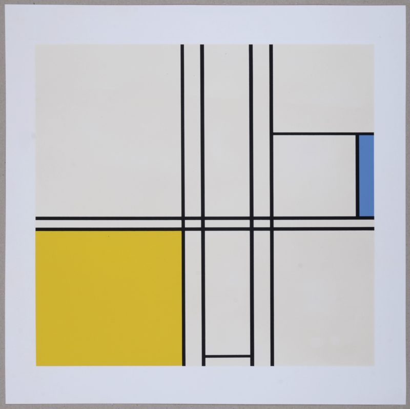 Piet Mondrian (After) - Composition in White, Black and Red, 1967 (Copie) – Image 2