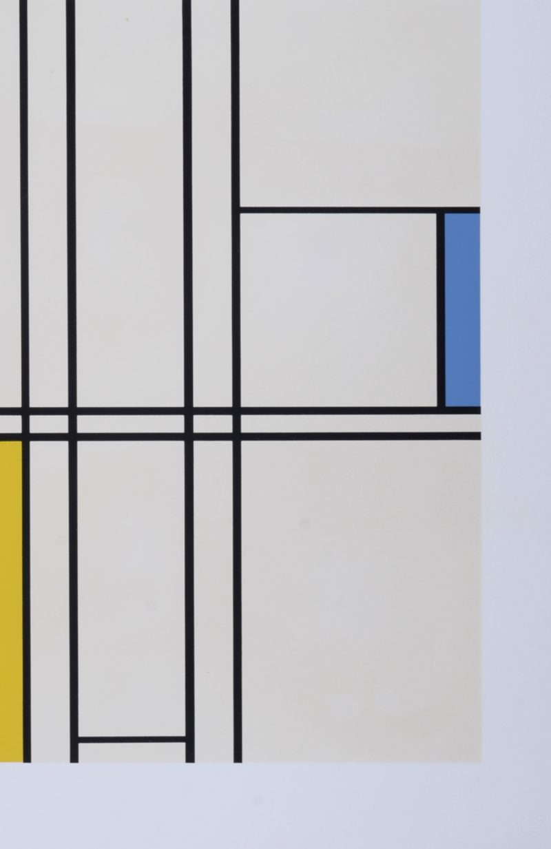 Piet Mondrian (After) - Composition in White, Black and Red, 1967 (Copie) – Image 4