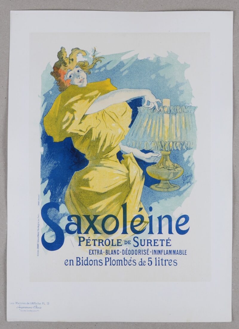 Jules Chéret : Les Maîtres de l'Affiche - Saxoleine, 1896 – Image 2