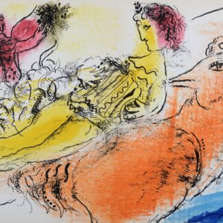 Marc Chagall (1887-1985) : L'Accordéoniste, 1957