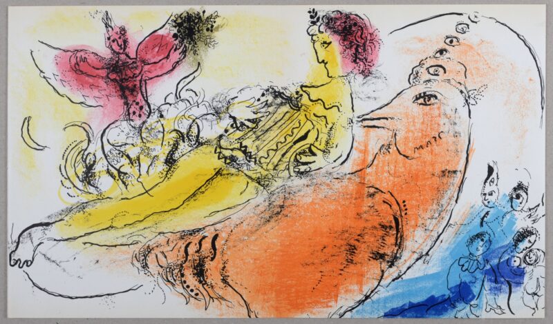 Marc Chagall (1887-1985) : L'Accordéoniste, 1957 – Image 2
