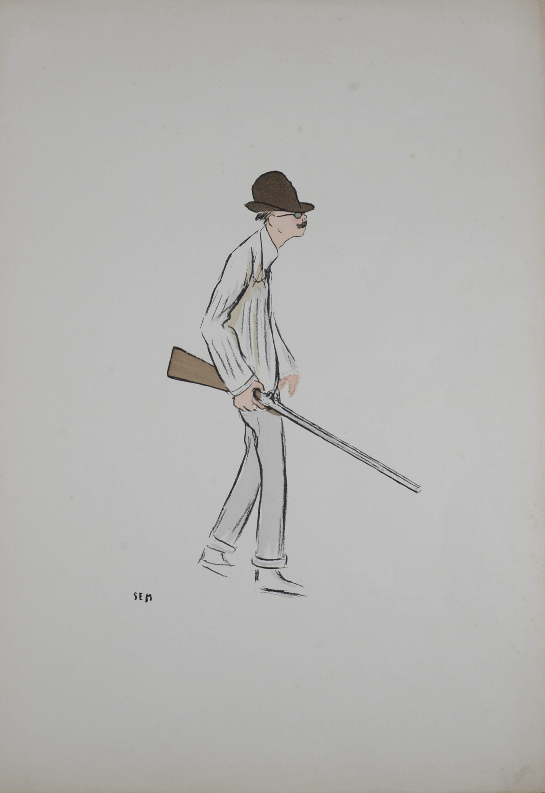 Georges Goursat, alias SEM (1863-1934) : Charles Desmons, 1904