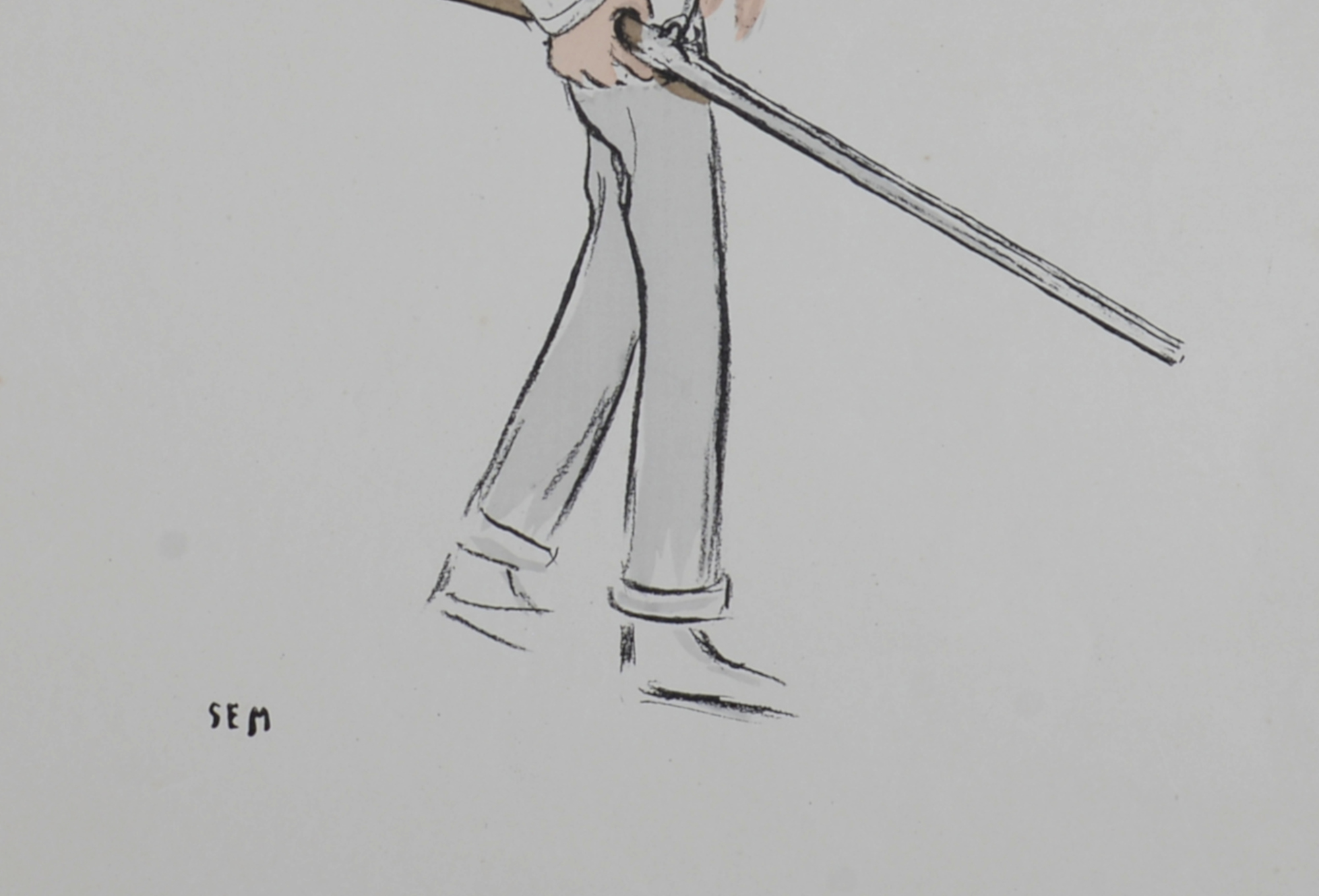 Georges Goursat, alias SEM (1863-1934) : Charles Desmons, 1904 – Image 4