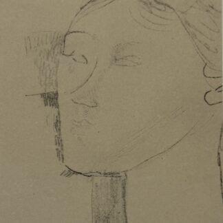 Amedeo Modigliani (After) : Portrait of Beatrice Hastings, 1959