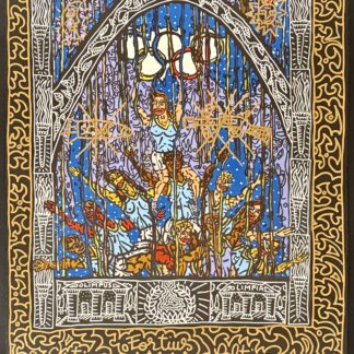 Robert Combas (1957-)
Citius, Altius, Fortius, 1992.