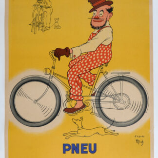 Michel Liebeaux, said Mich (after) - Pneu Hutchinson, circa 1950