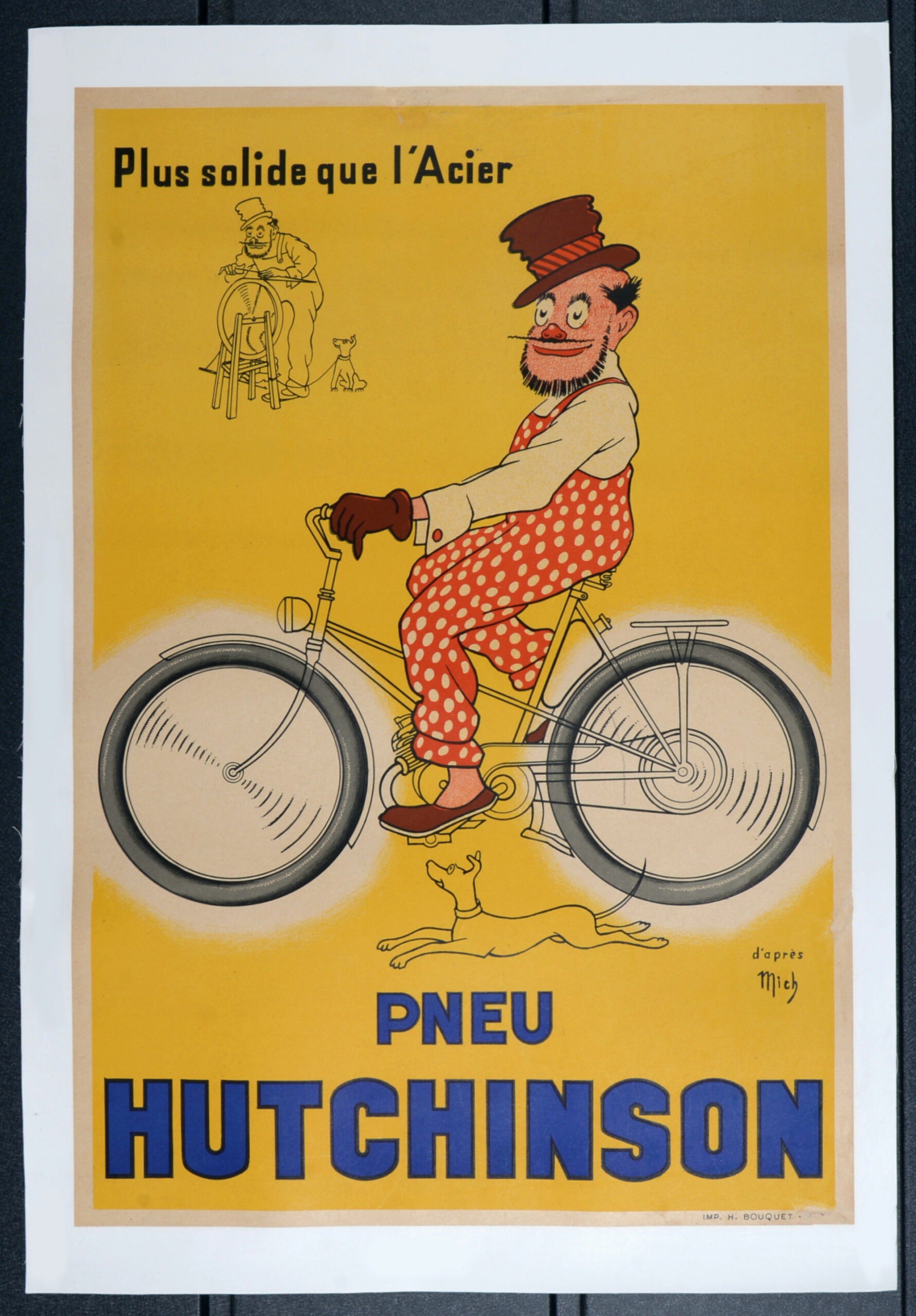 Michel Liebeaux, said Mich (after) - Pneu Hutchinson, circa 1950 - Image 2