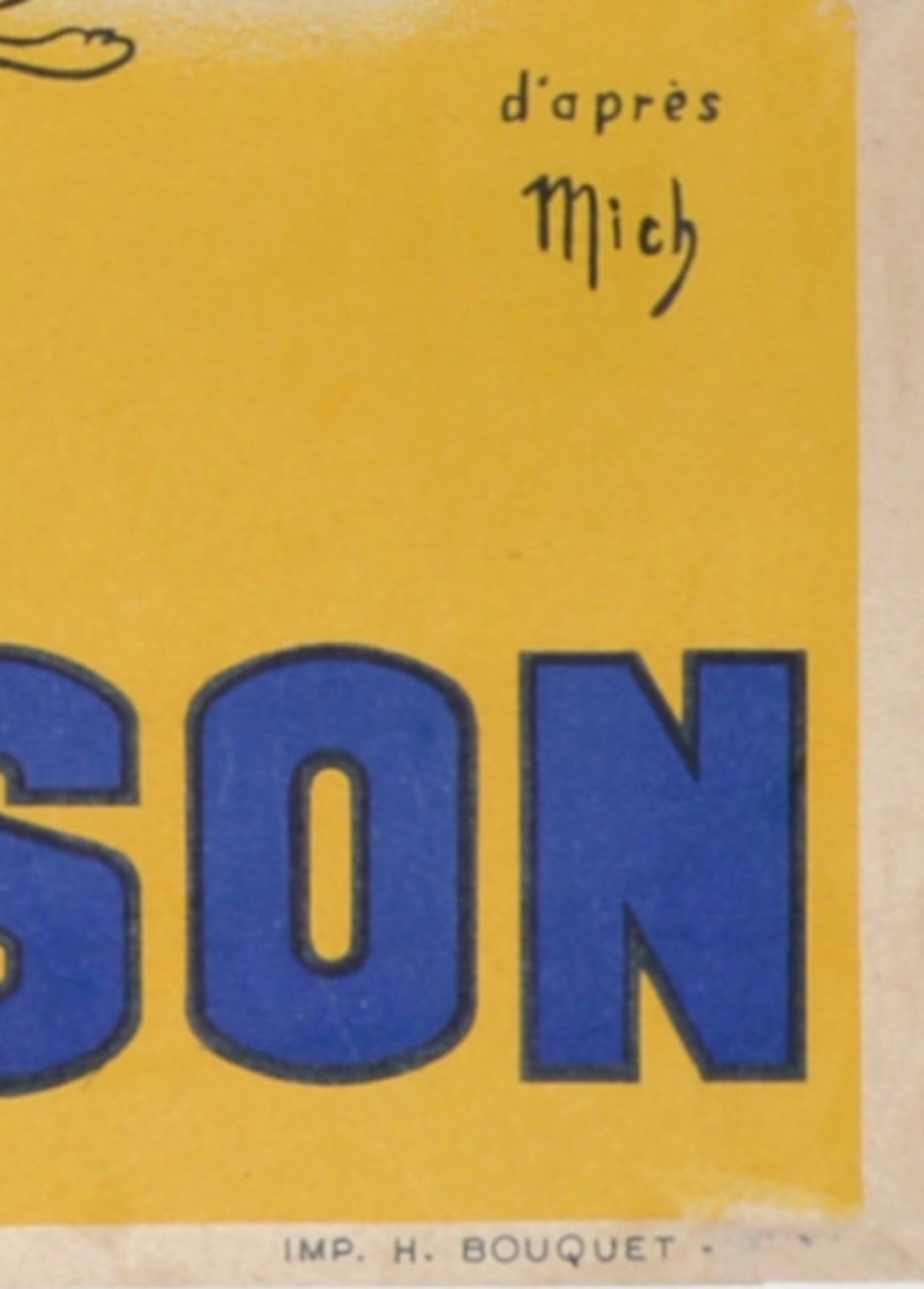 Michel Liebeaux, said Mich (after) - Pneu Hutchinson, circa 1950 - Image 5