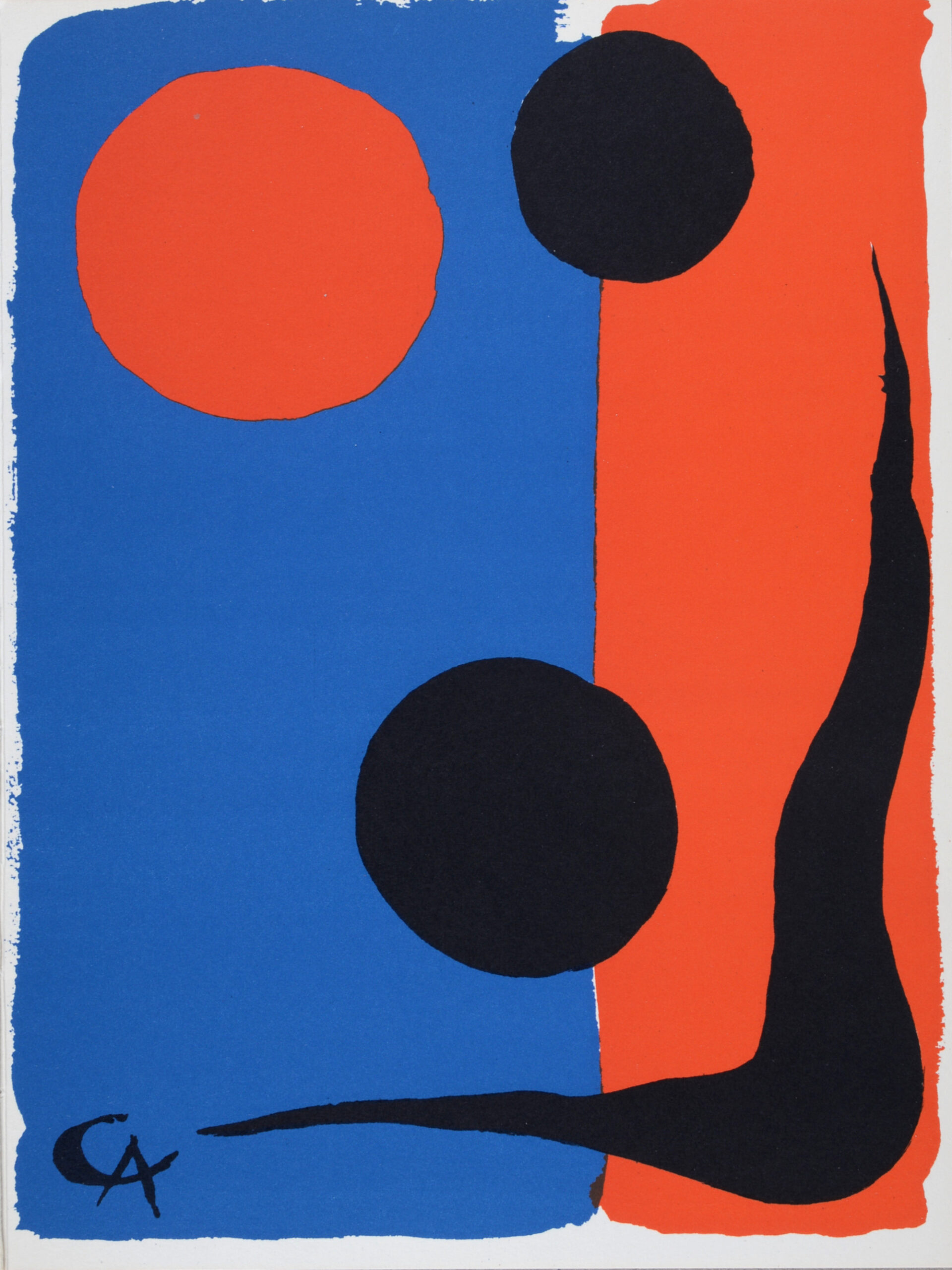 Alexander Calder - Composition, 1966