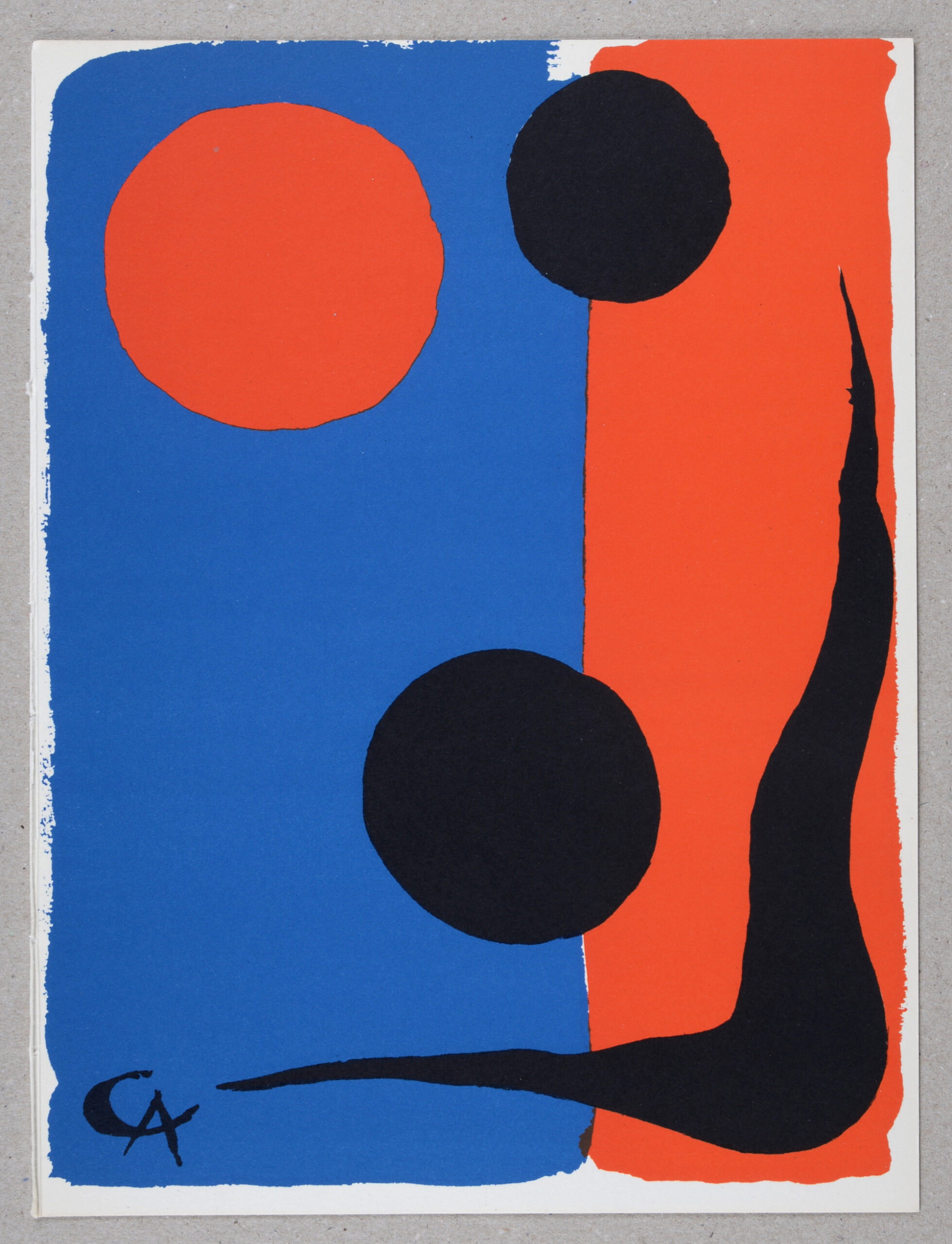 Alexander Calder - Composition, 1966 - Image 2