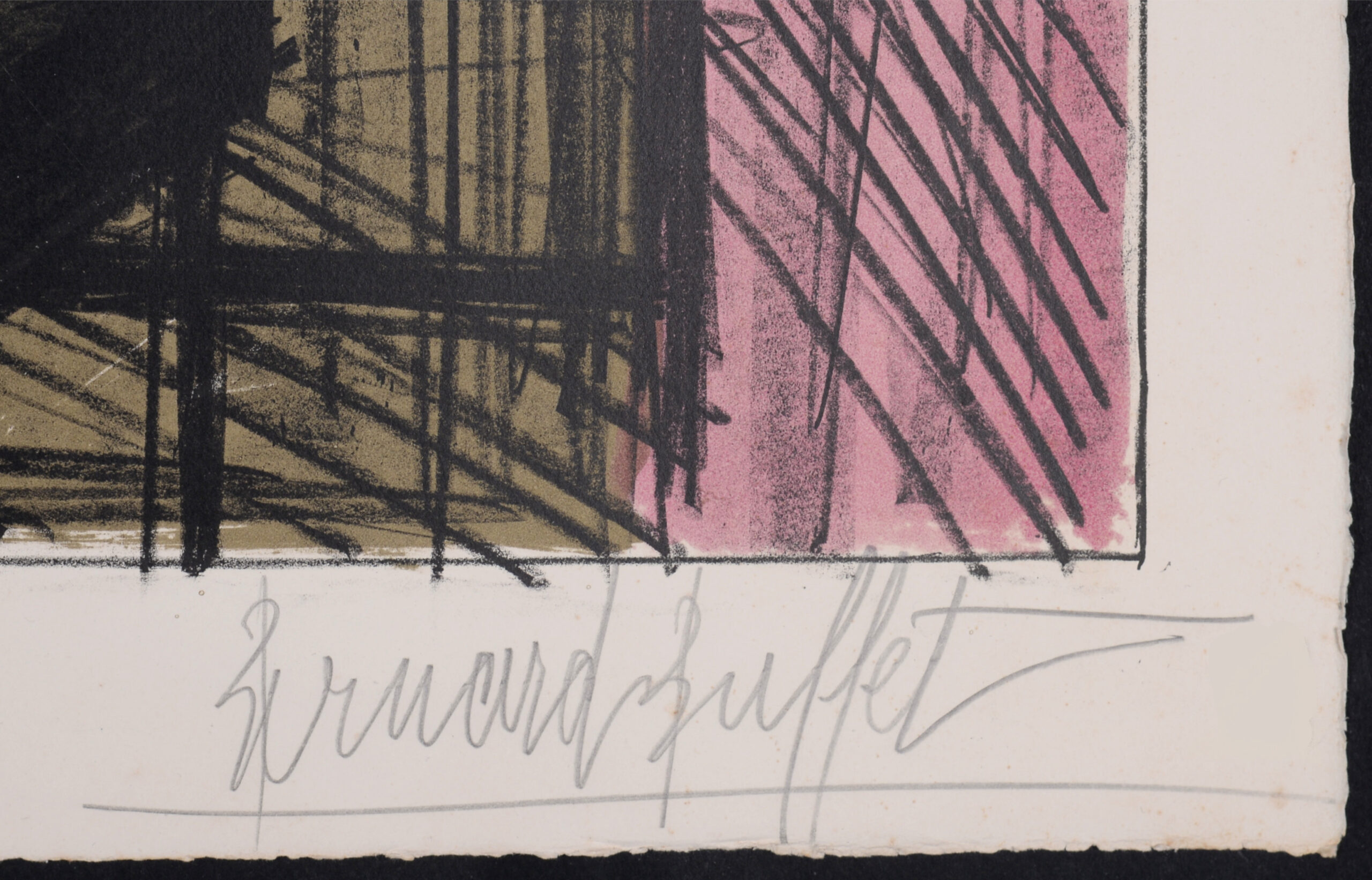 Bernard Buffet : Fers à repasser, 1955 - Signée à la main – Image 5