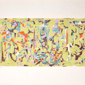 Marie Raymond : Composition, 1954 - Signée à la main