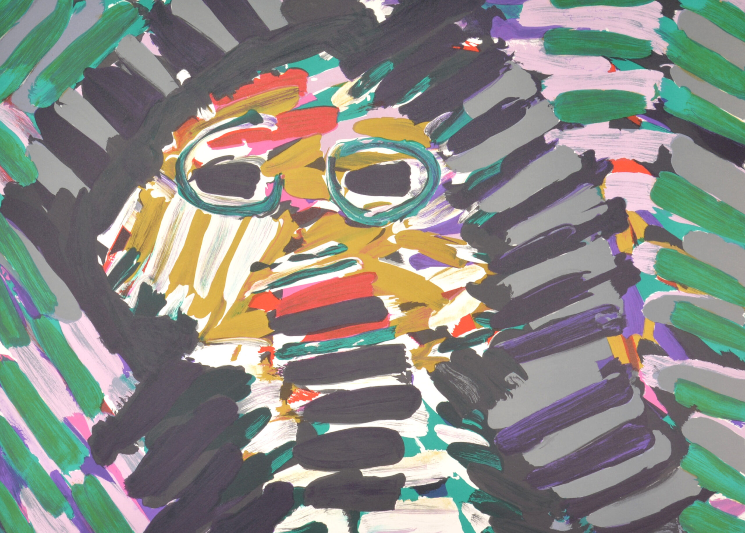 Karel Appel : Street Kitten, circa 1970 - Hand-signed - Image 3