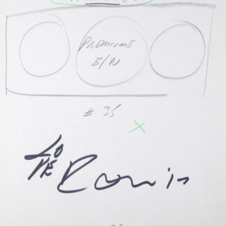 Robert Indiana : Indiana Graphics #23, 1969 - Original Double-Sided Sketch