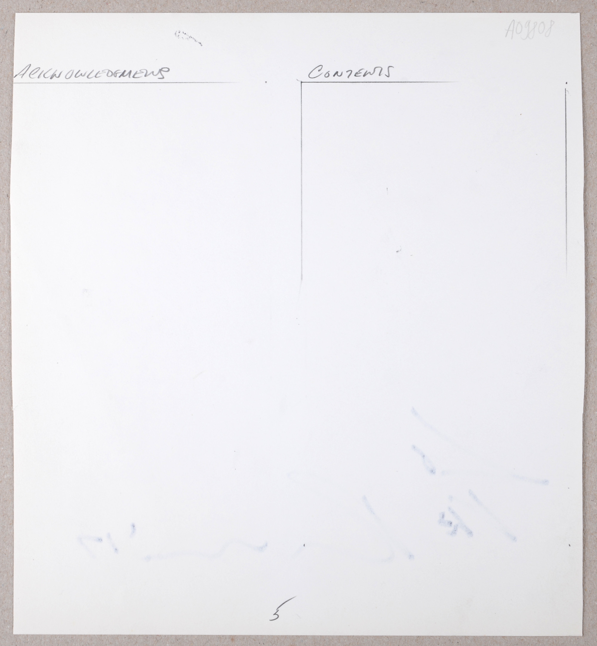 Robert Indiana : Indiana Graphics #6, 1969 - Original Double-Sided Sketch - Image 5