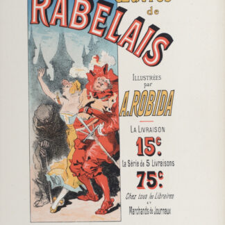 Jules Chéret : Oeuvres de Rabelais, 1898