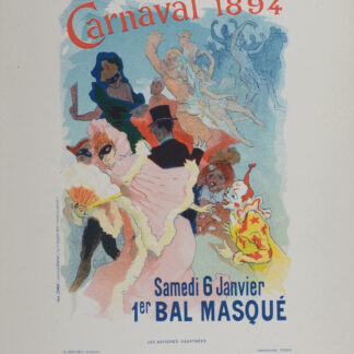 Jules Chéret - Carnaval 1894, circa 1896