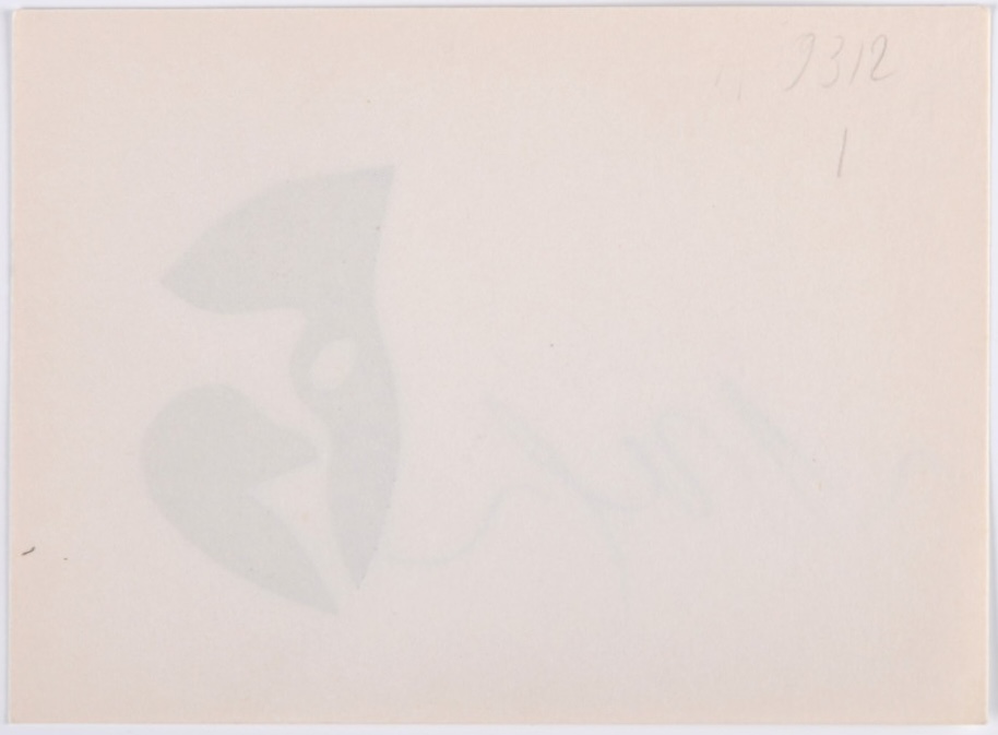 Jean Arp : Composition #1, 1960 - Hand-signed - Image 5