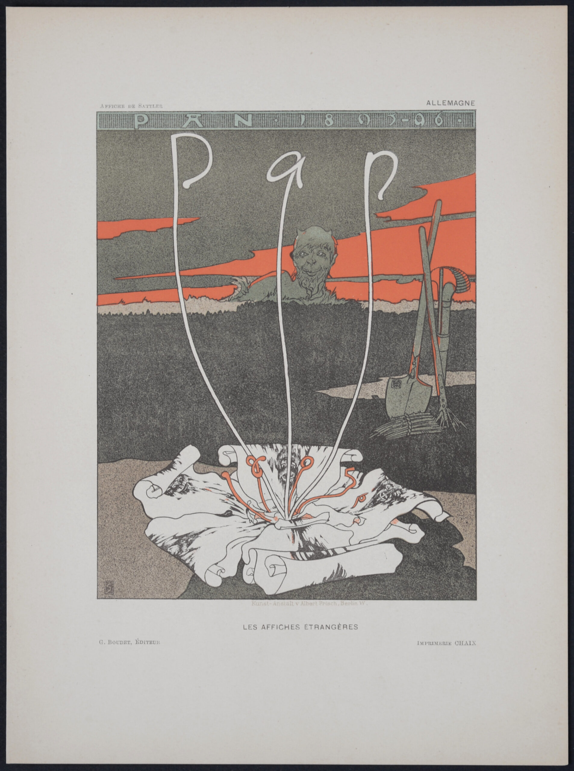 Joseph Sattler - Pan, 1897 - Image 2