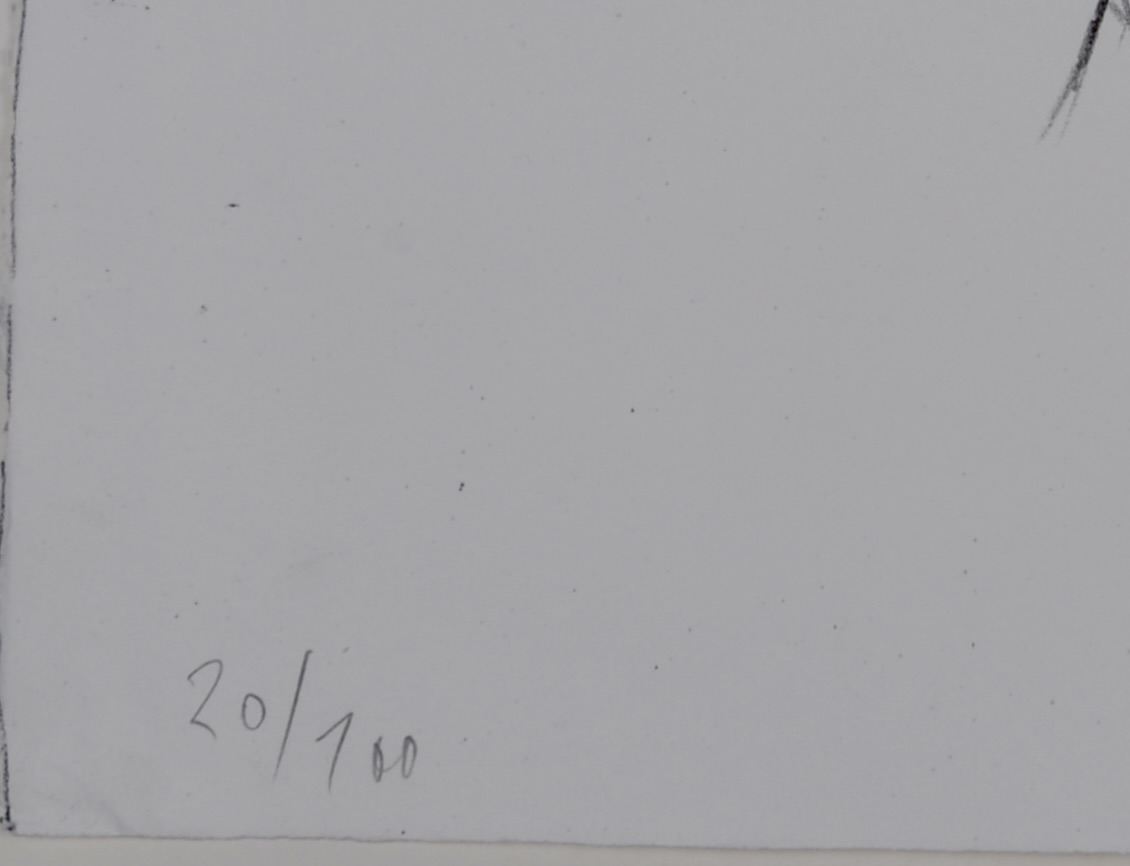 Schang Hutter : Sans titre, 1989 - Signée à la main – Image 5