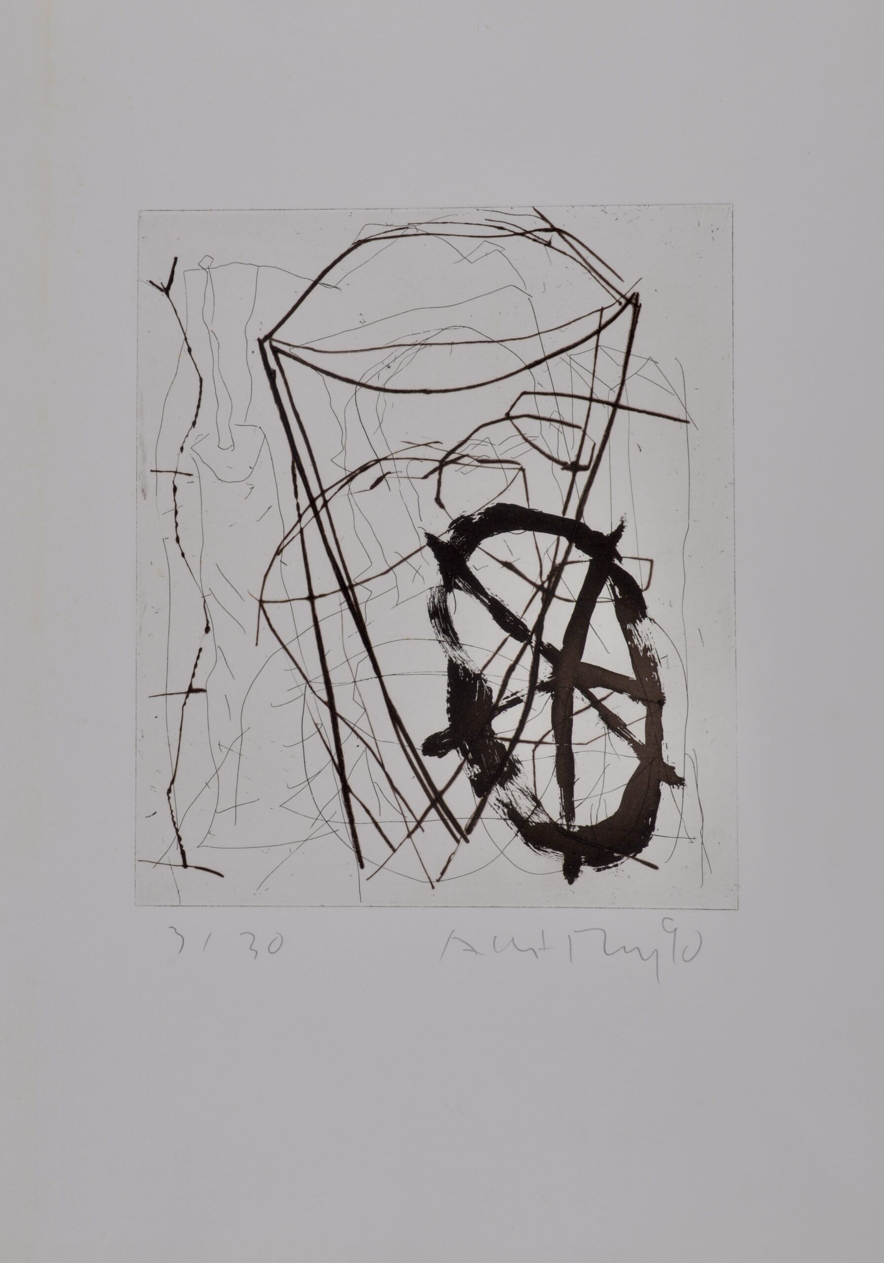 Albert Merz : Sans titre, 1990