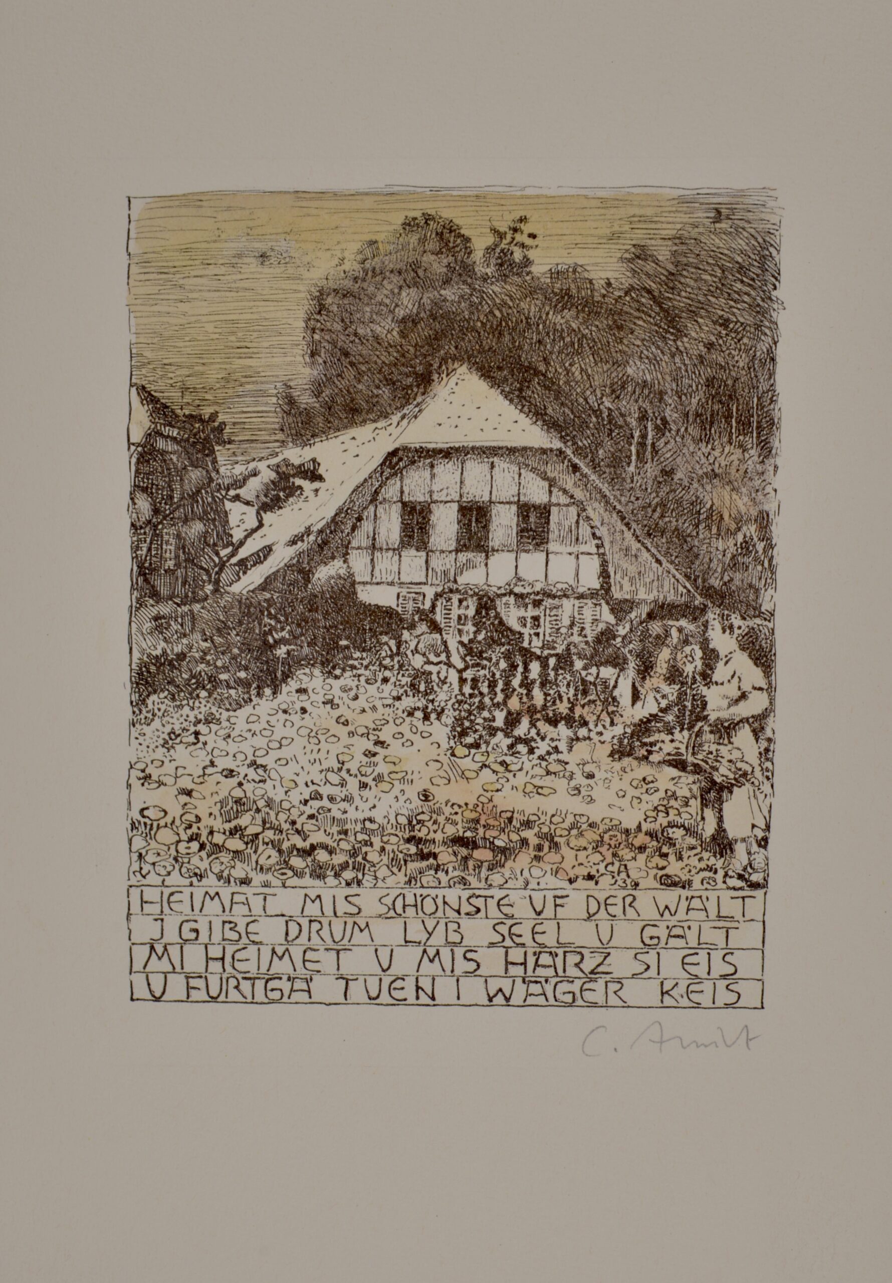 Cuno Amiet : Heimat, C. 1935 - Image 2