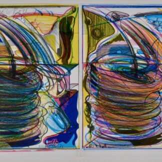 Dieter Roth (1930-1998)

Blau & Gelb, 1974

Color lithograph.

 From the edition of 1000

Hand signed  upper left and numbered 598/1000