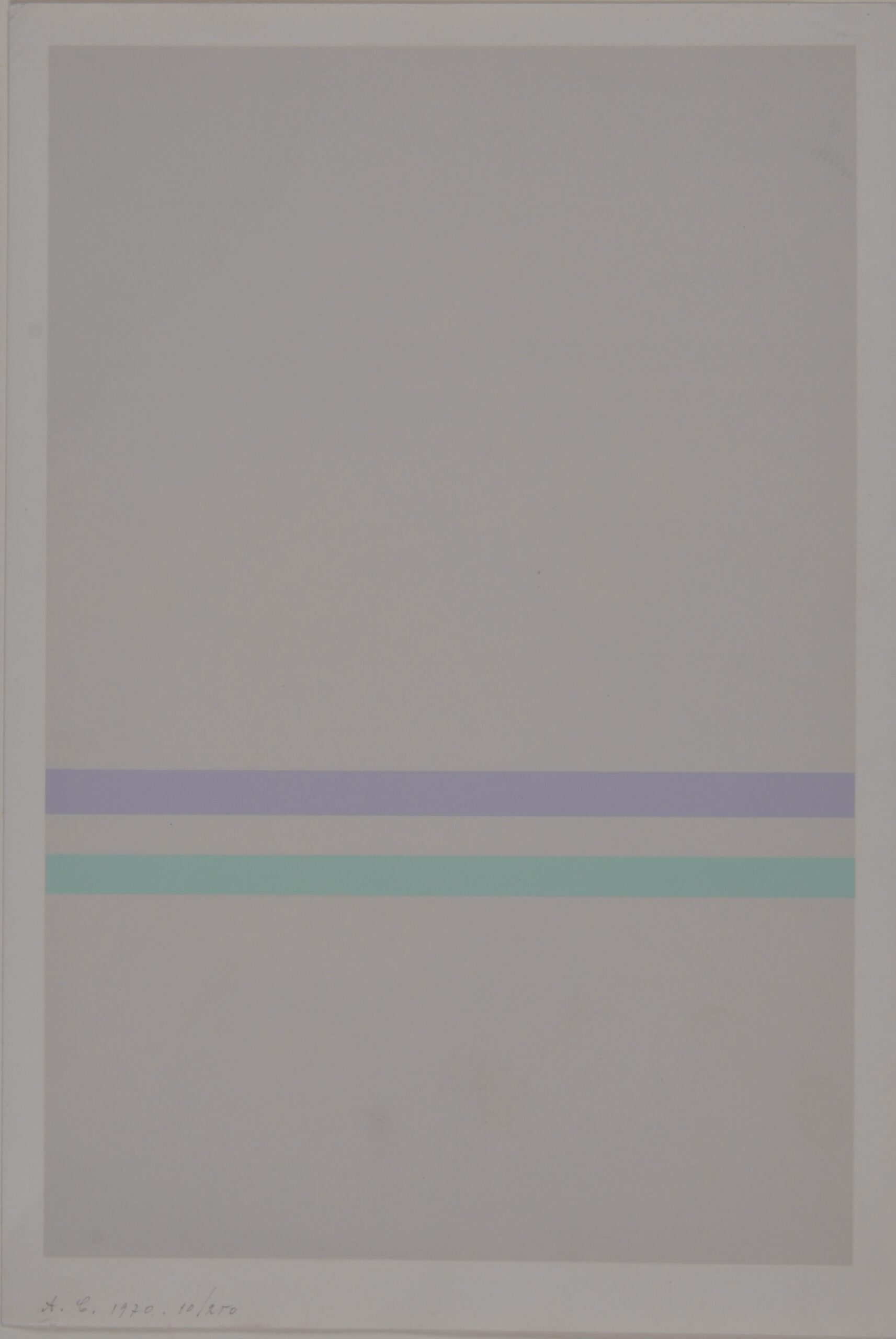 Antonio Calderara : Composition abstraite, 1970 – Image 2