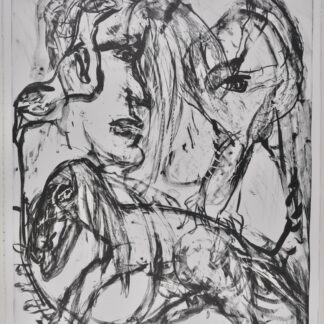 Martin Disler (1949–1996)<br>Sans titre, 1992<br>Lithographie sur papier BFK Rives.<br>Issue d’une édition de 40 exemplaires signés à la main.<br>Signée et numérotée 5/40.