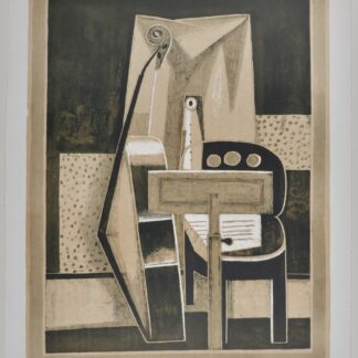 Max Truninger (1910-1986) Cubist composition, C. 1960 Litho on B.F.K paper From the hand signed edition of 120 Hand signed and Numbered 26/120