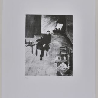 Ronny Geisser (1944-1976) The Studio, 1976 offset Litho on paper From the hand signed edition of 40 Hand signed and Numbered 36/40.
