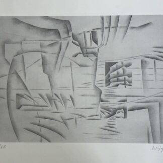 Oscar Wiggli (1927-2016) Abstract composition, 1993 Lithograph on paper with embossed elements From the edition of 60 Hand signed and numbered 5/60