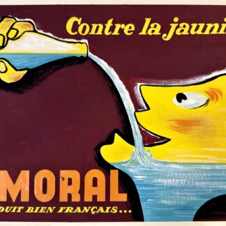 P. Mauduit (XX)
Lemoral, C. 1950

Original advertising mock-up for the Le Lemoral brand

Hand signed by the artist