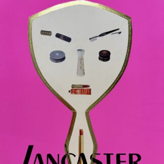 P. Mauduit (XX) Lancaster, C. 1950 Original advertising mock-up for the Lancasterbrand Hand signed by the artist