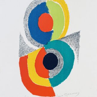 Sonia Delaunay (1885-1979) Rythme couleur, 1971 Original lithograph on Rives paper. Signée à la main et numérotée « épreuve d’artiste », hors l'édition de 150.<br><br>