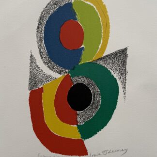 Sonia Delaunay - Rythme couleur, 1971 - Hand Signed