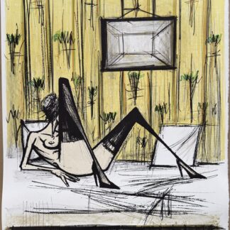 Bernard Buffet : Jeux De Dames, 1979 - Hand-signed